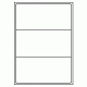 409 - Label Size 200mm x 94mm - 3 labels per sheet